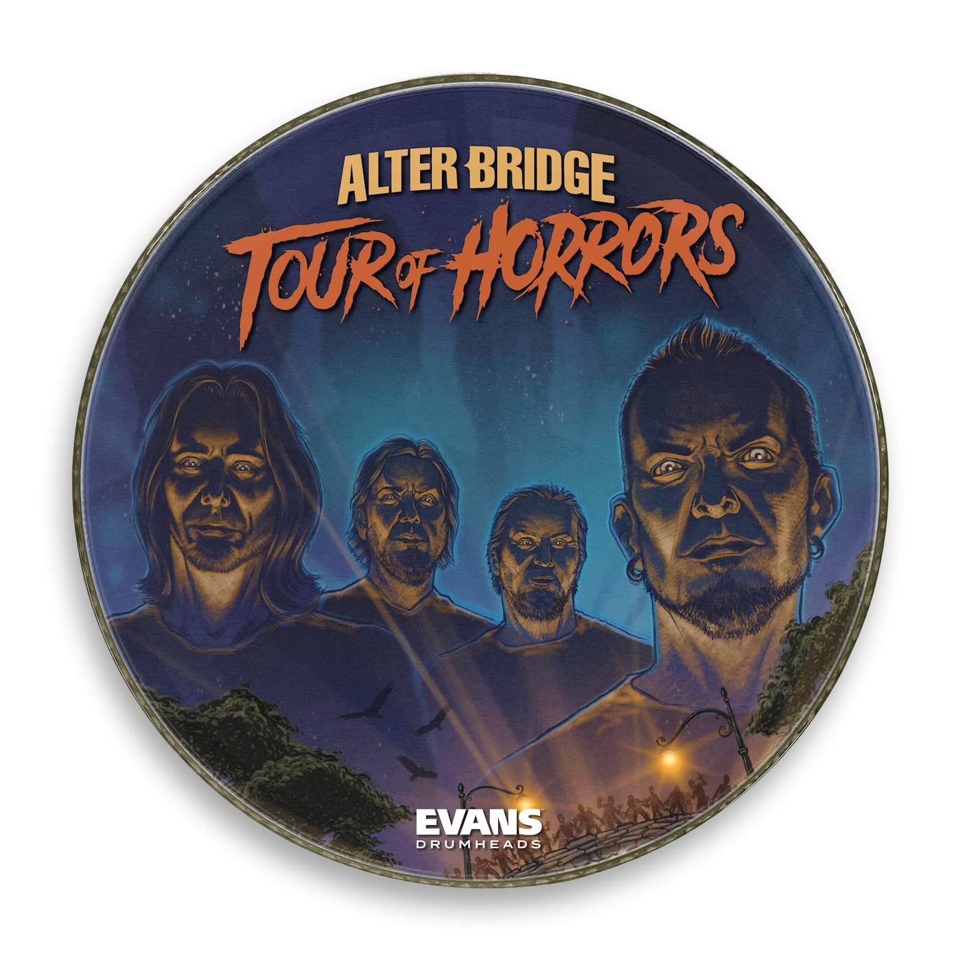 Alter Bridge: Tour of Horros - 10-Inch Evans Drumhead
