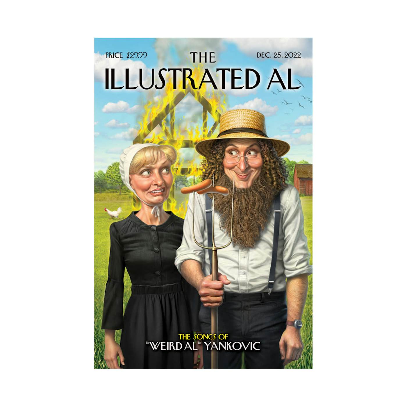 The Illustrated Al: The Songs of “"Weird Al" Yankovic” Yankovic - Mark Fredrickson cover exclusive