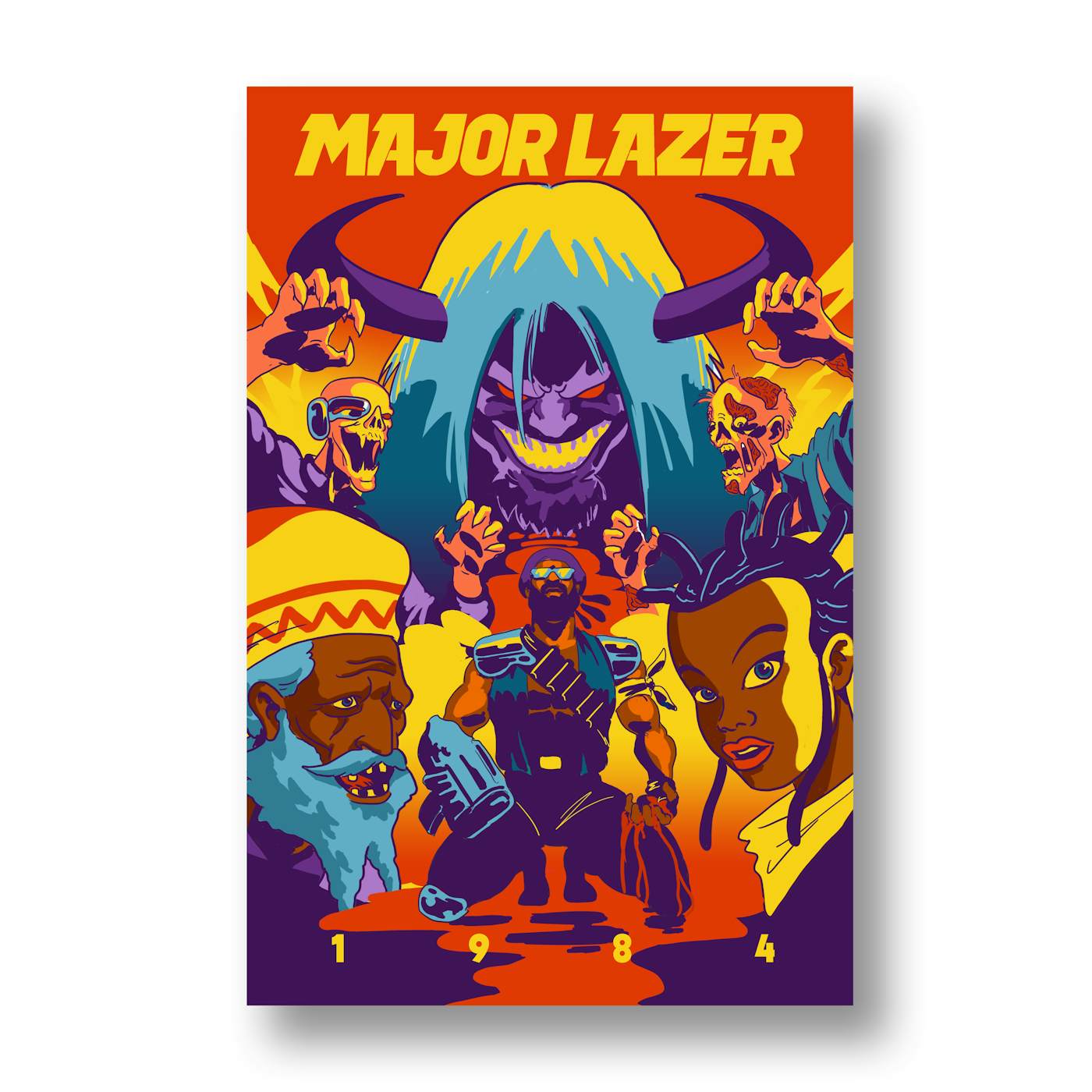 Major Lazer - Year Negative One - Softcover