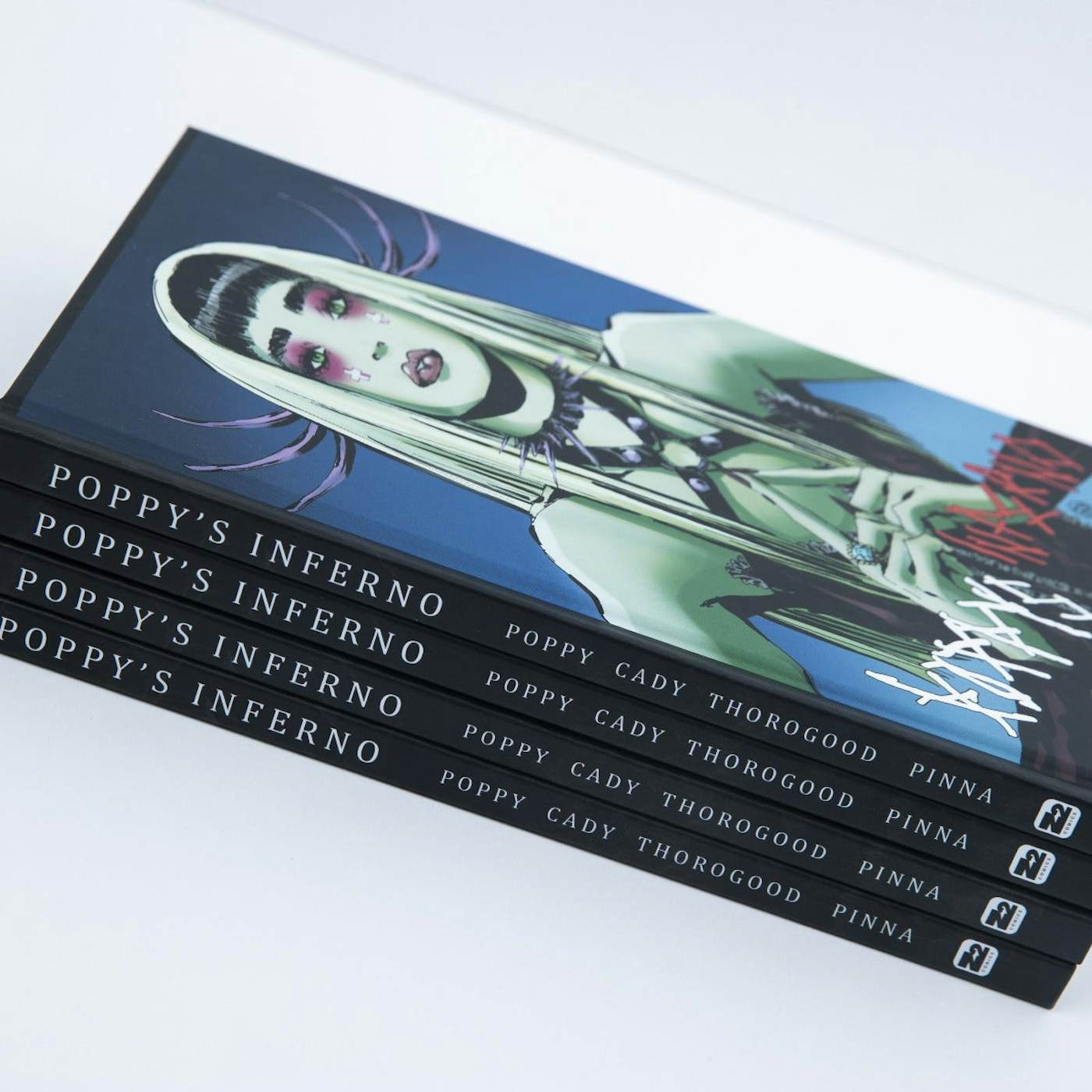 Poppy: Poppy's Inferno - Hardcover BLUE Variant