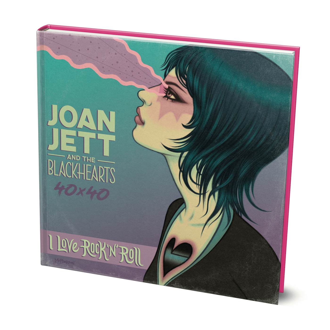 JOAN JETT & THE BLACKHEARTS - 40x40: Bad Reputation/I Love Rock 'n' Roll - Deluxe Book