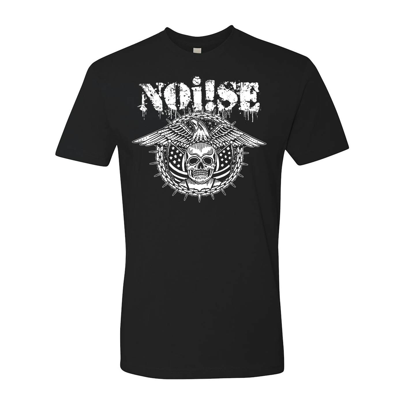 NOi!SE - Skull Eagle Logo - Black - T-Shirt