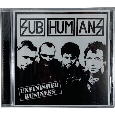 Subhumans - Unfinished Business - CD
