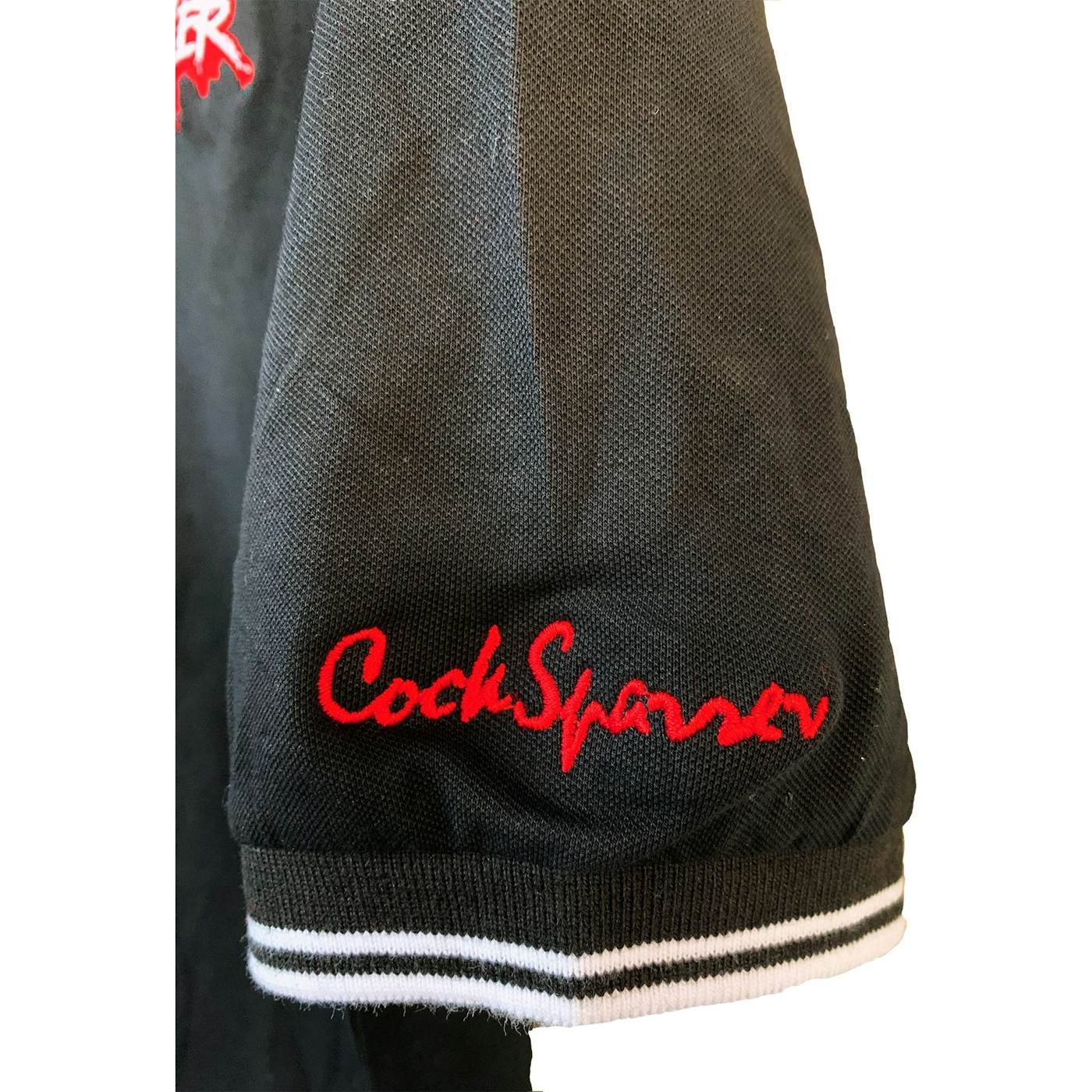 Cock Sparrer - Forever - Black w/ Red Piping - Polo X-Small