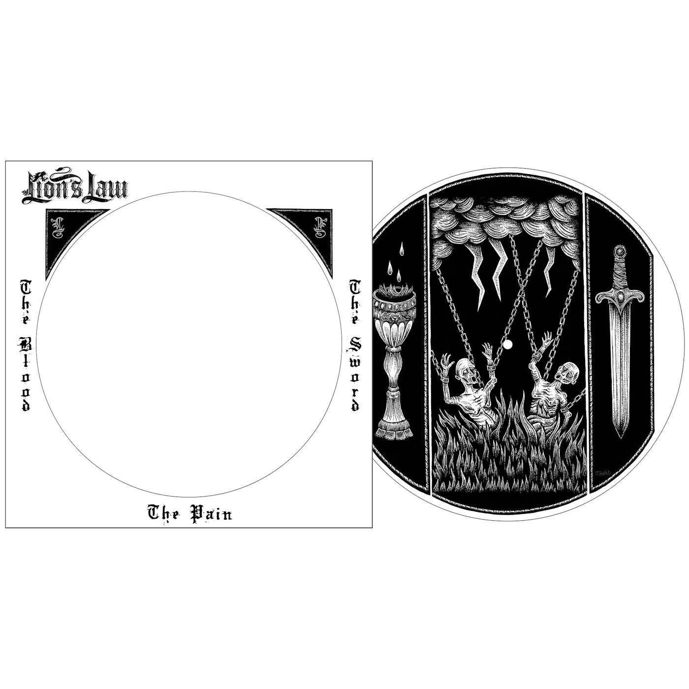 Lion's Law - The Pain, The Blood, and The Sword Picture Disc