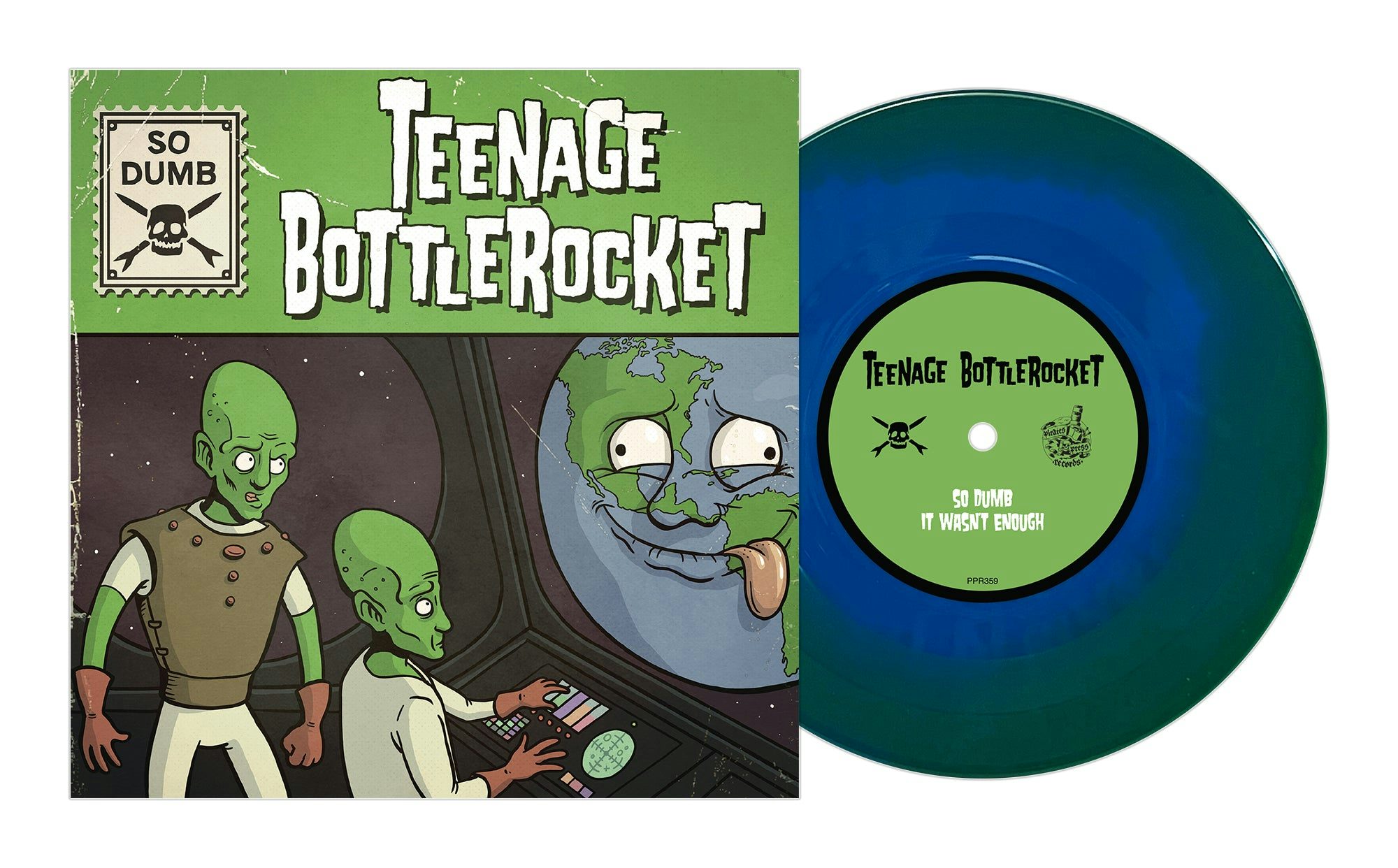 Teenage Bottlerocket So Dumb/So Stoked 7" EP (Vinyl)