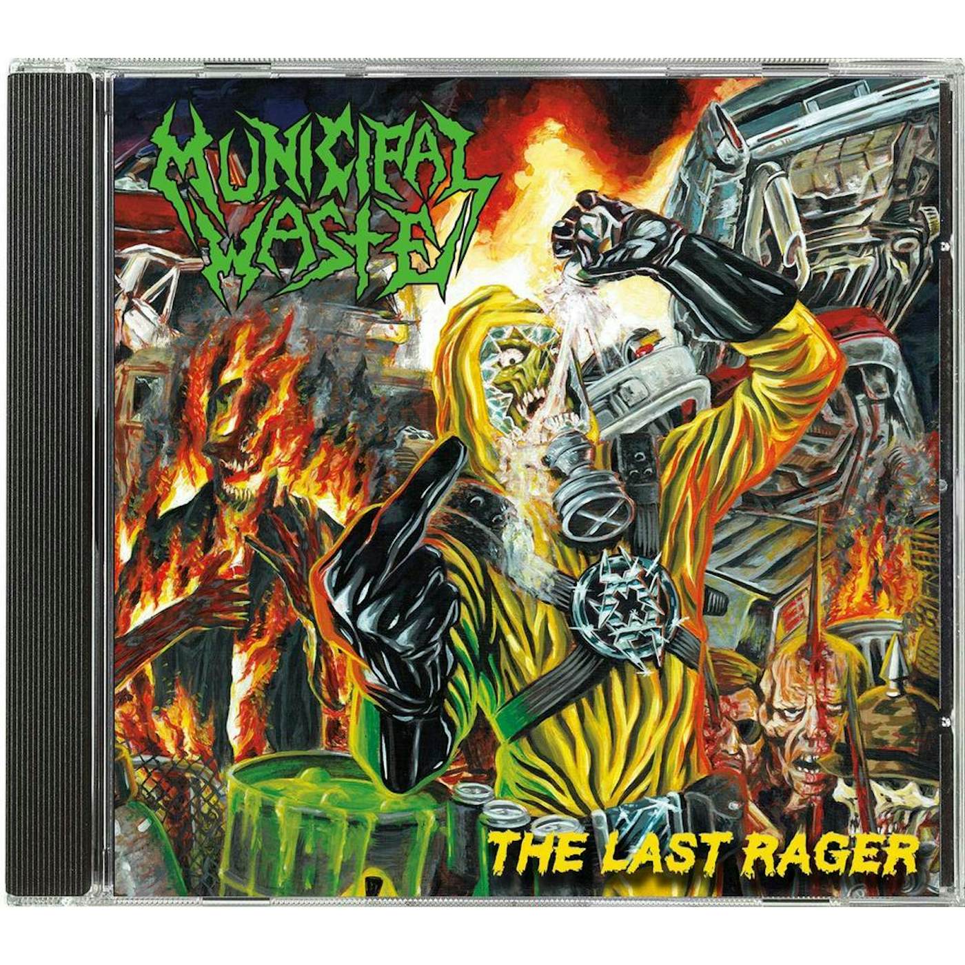 Municipal Waste "The Last Rager" CD