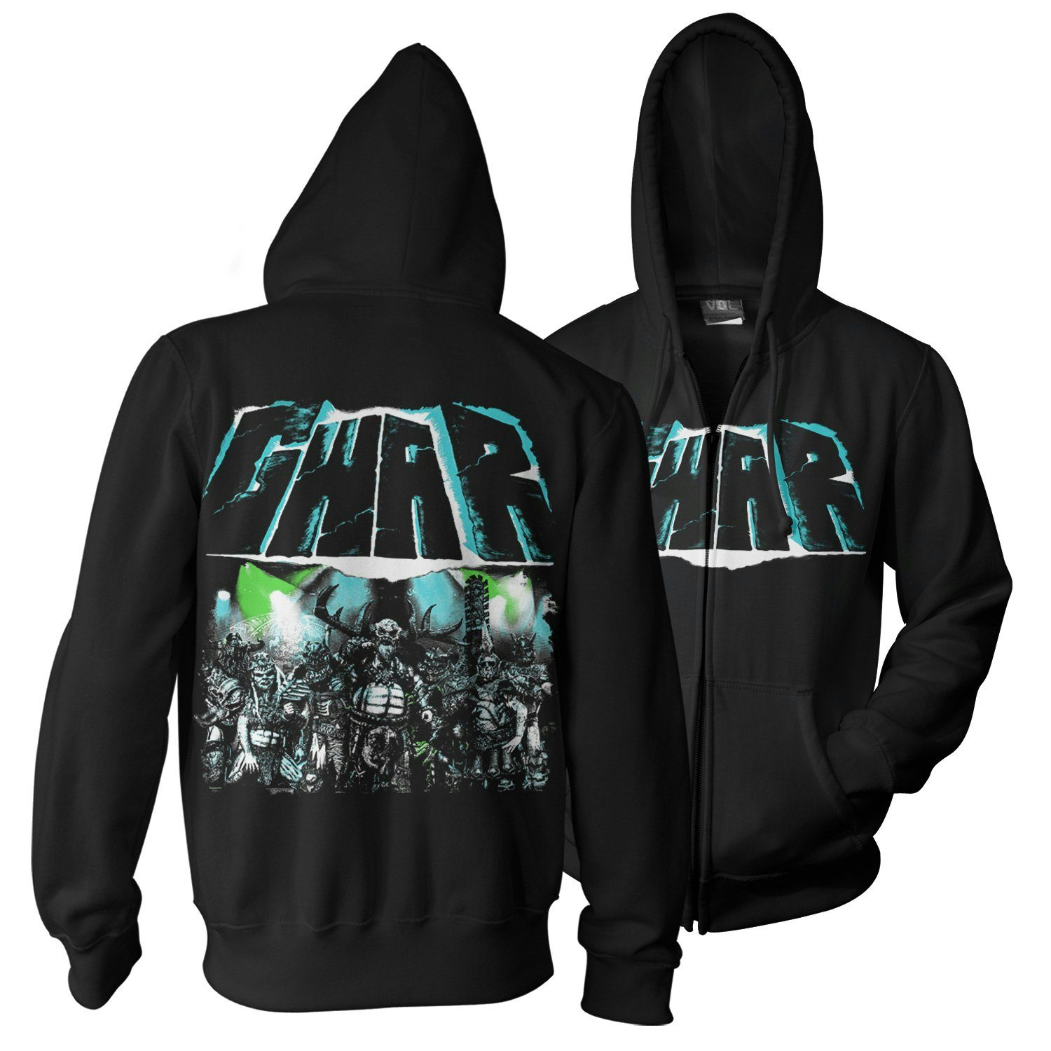 Gwar zip deals up hoodie