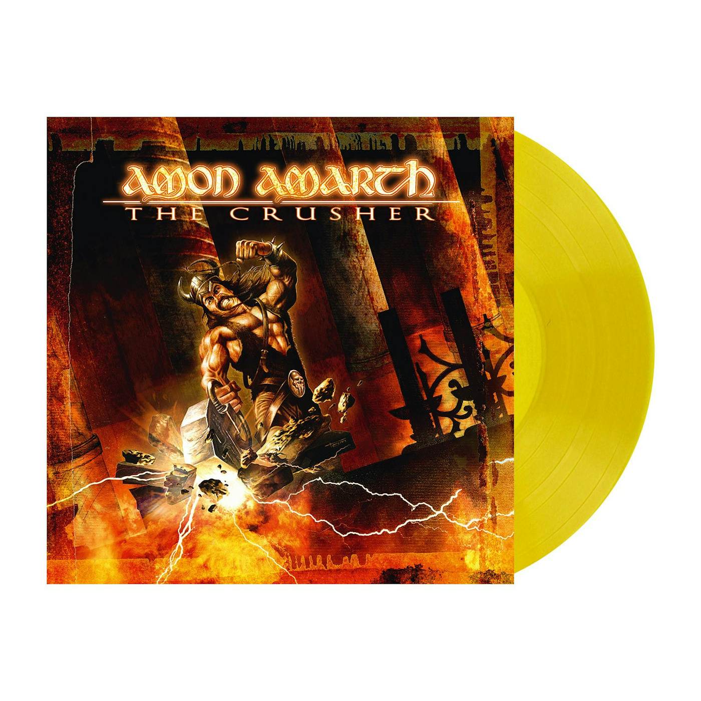 Amon Amarth "The Crusher - Yellow LP" 12" (Vinyl)