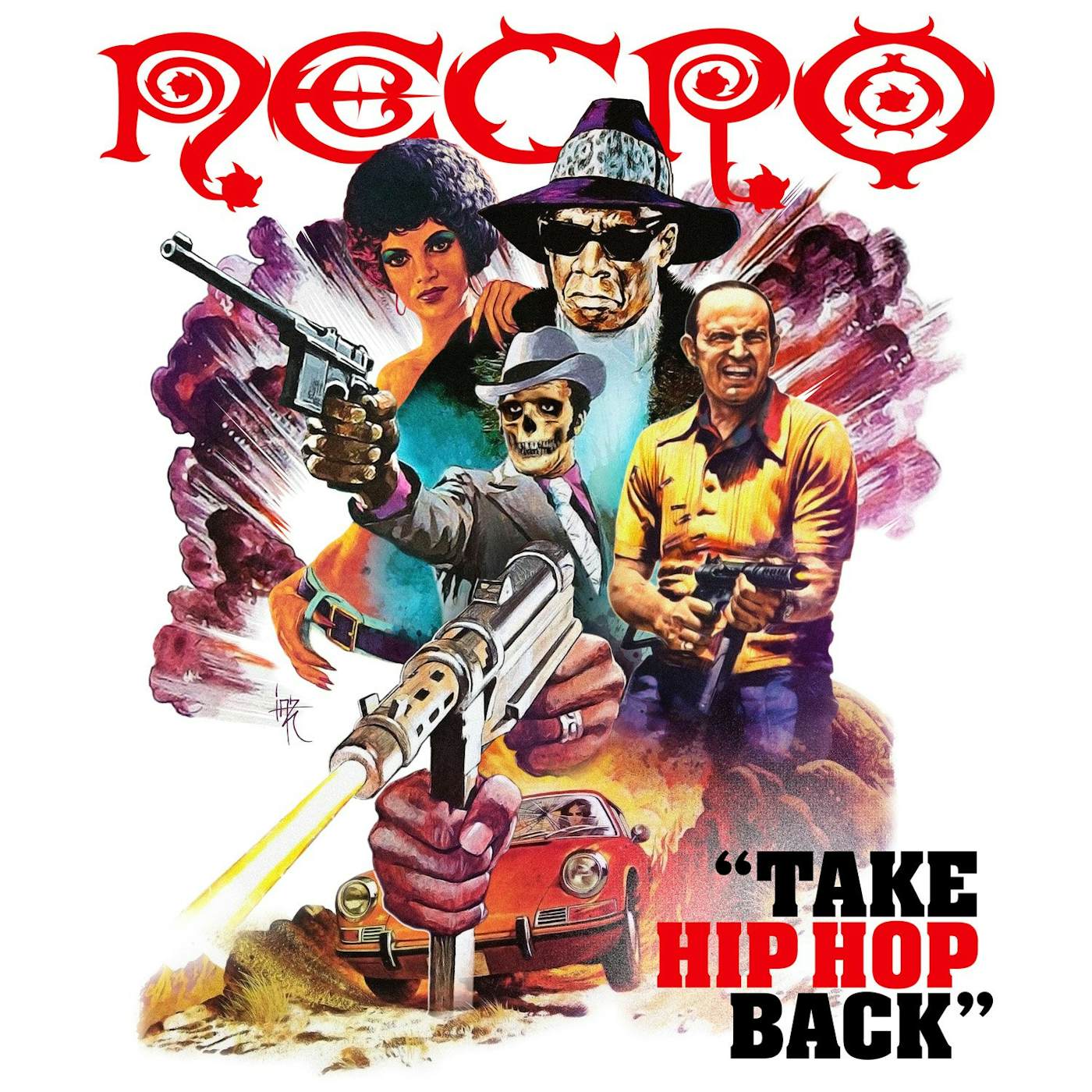 Necro "Take Hip Hop Back" T-Shirt