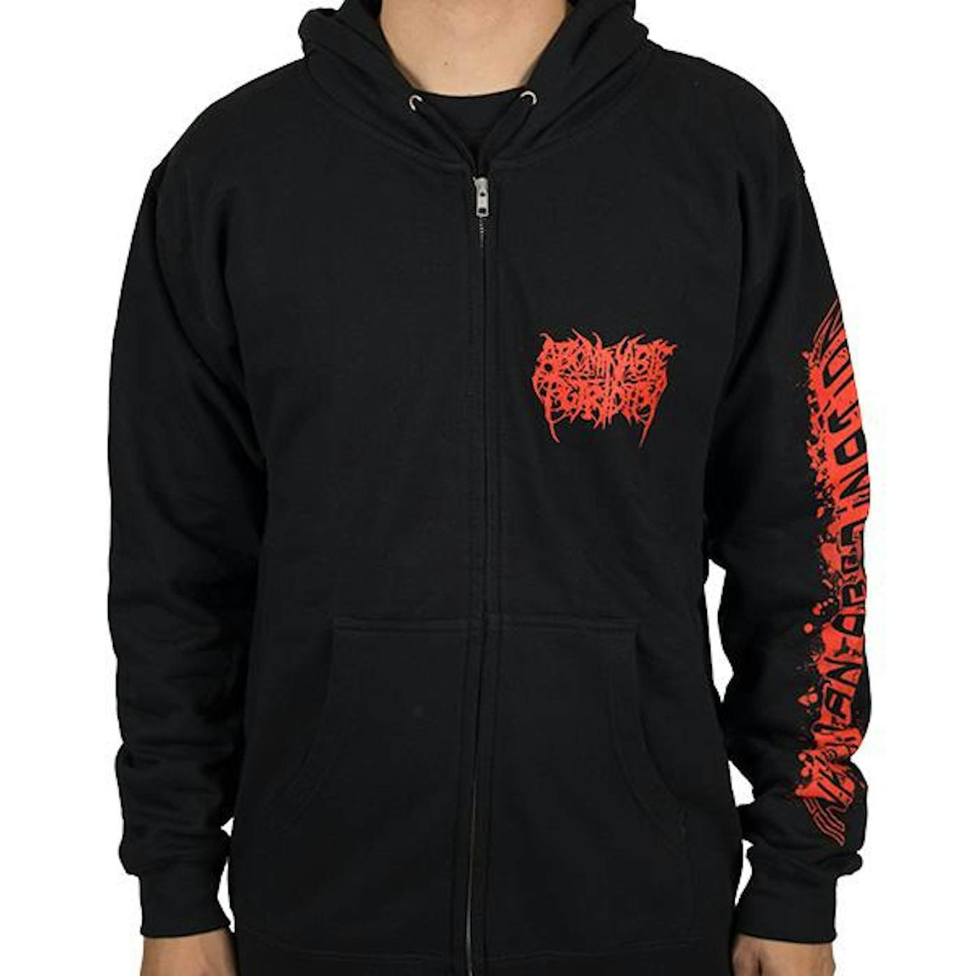 Abominable Putridity "Inhuman Abomination" Zip Hoodie