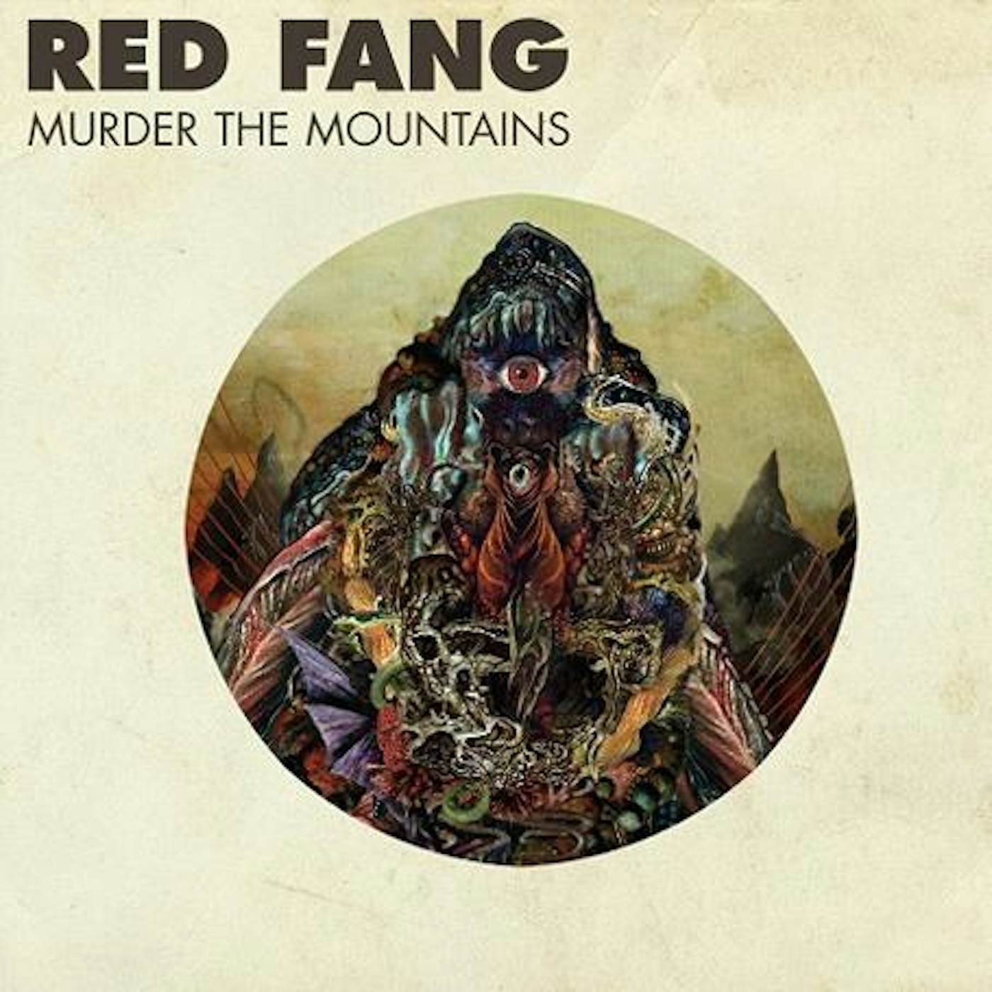 Hane give krone Red Fang "Fang Logo" Patch