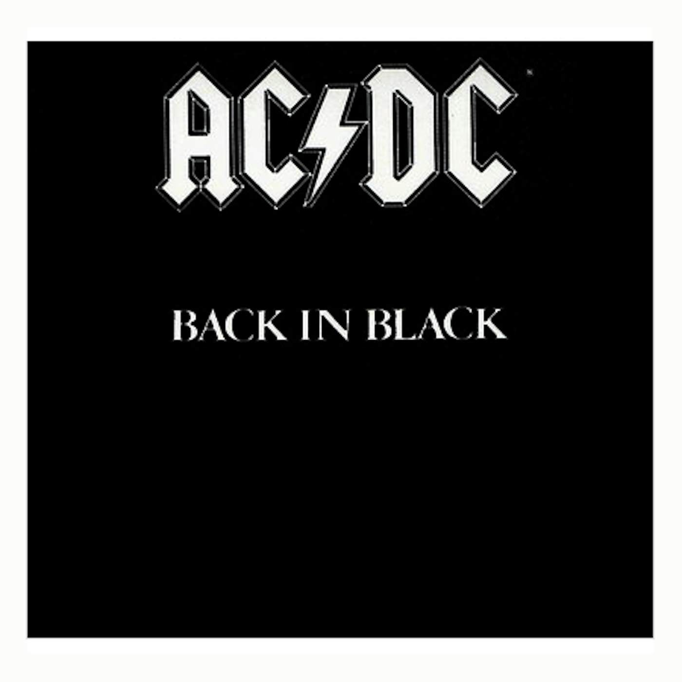 AC/DC Back In Black Stickers & Decals