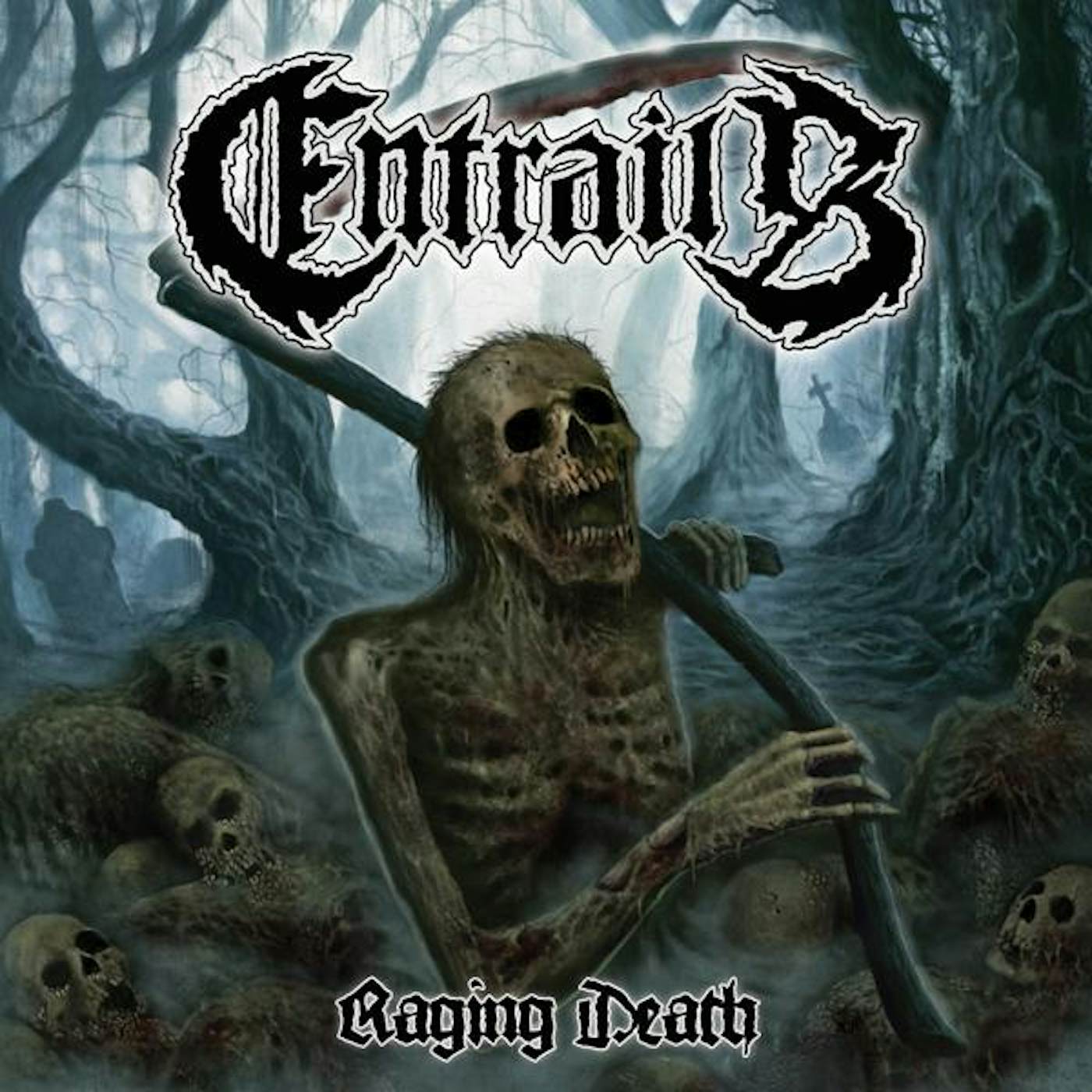 Entrails "Raging Death" CD