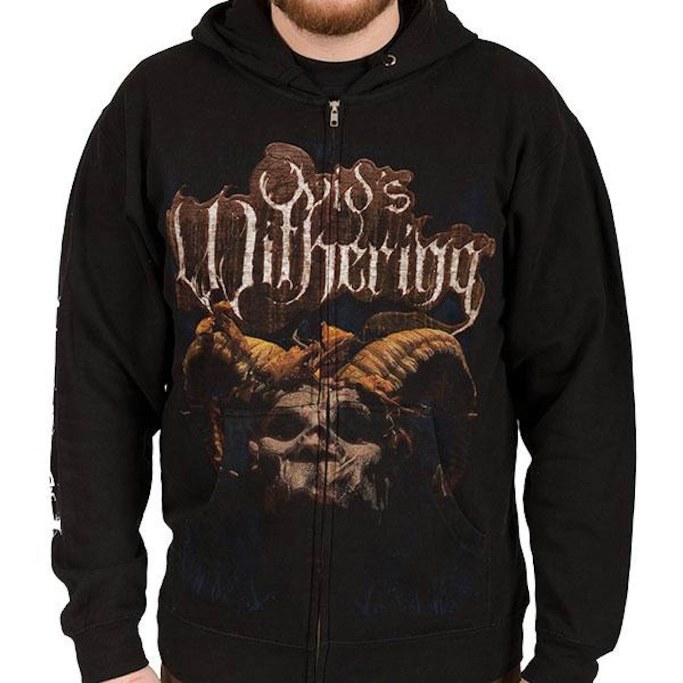 Ovid's Withering "Scryers of the Ibis LP Cover" Zip Hoodie (Vinyl)