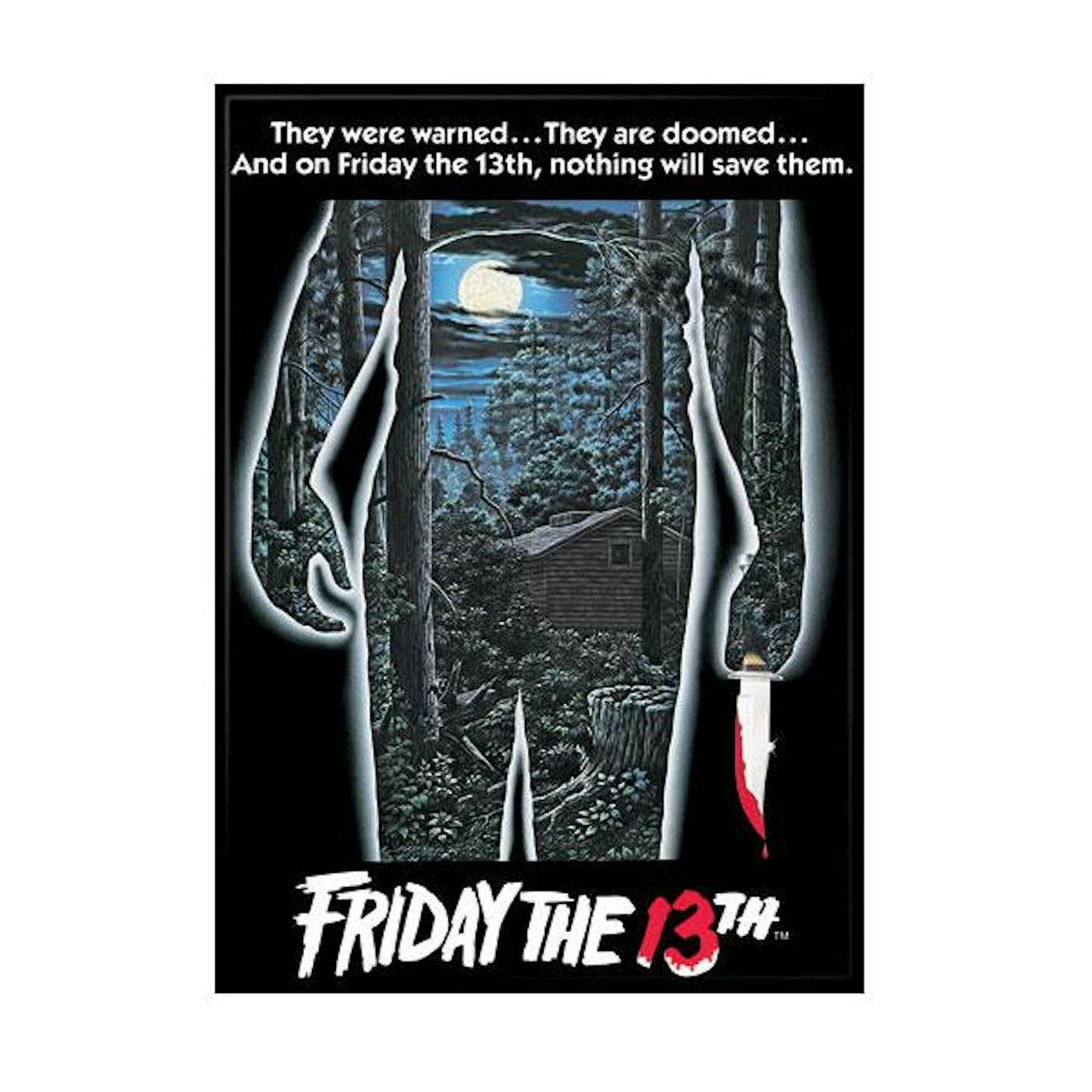 Friday the 13th (1980) Part One Poster Magnet