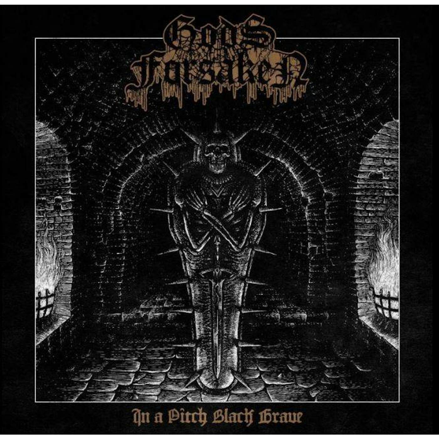 Gods Forsaken "In a pitch black grave" CD