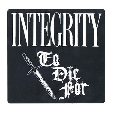 Integrity "To Die For" Stickers & Decals
