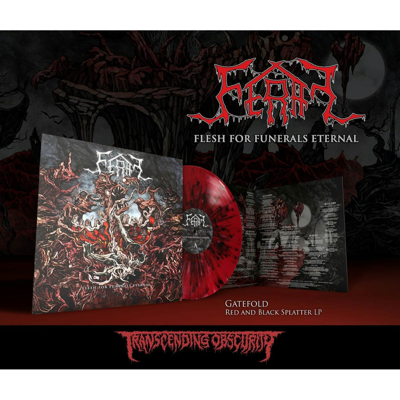 Feral (Sweden) "Flesh For Funerals Eternal" Limited Edition 12"