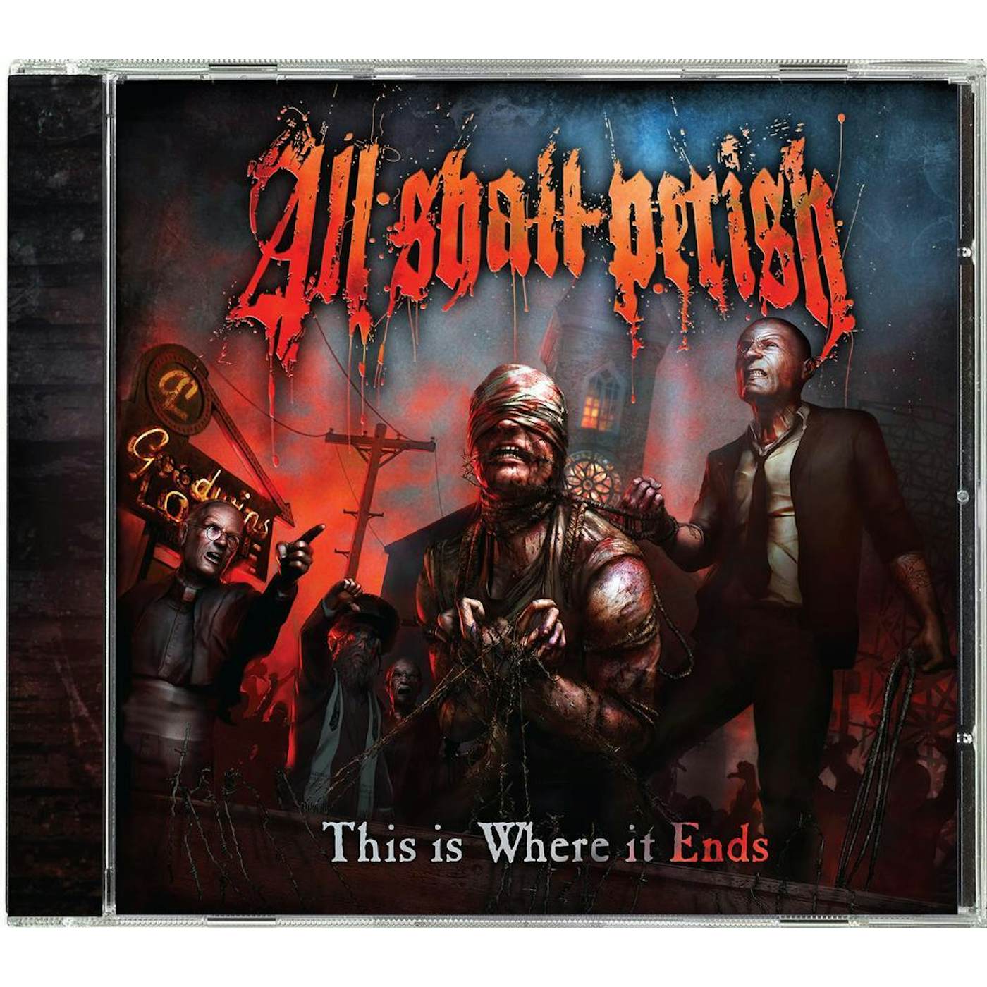 All Shall Perish "This Is Where It Ends" CD