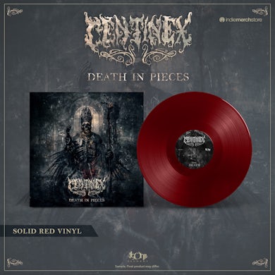 Centinex "Death in Pieces (red vinyl)" Limited Edition 12"