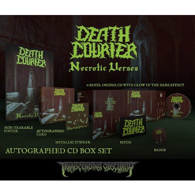 Death Courier (Greece) "Necrotic Verses" Limited Edition Boxset