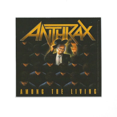 Anthrax "Among The Living" Stickers & Decals