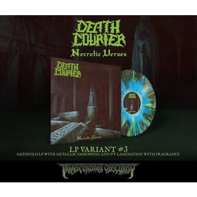 Death Courier (Greece) "Necrotic Verses" Limited Edition 12"