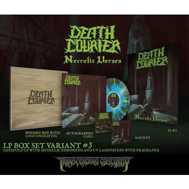 Death Courier (Greece) "Necrotic Verses Variant #3" Limited Edition Boxset