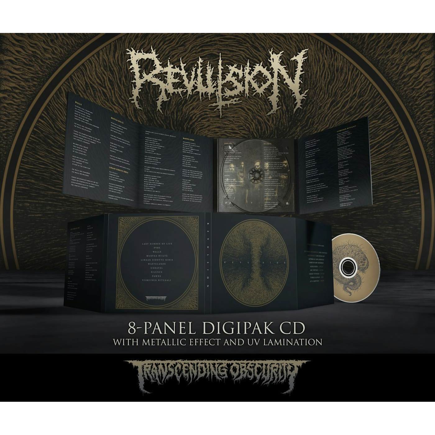 Revulsion "Revulsion Digipak" Limited Edition CD
