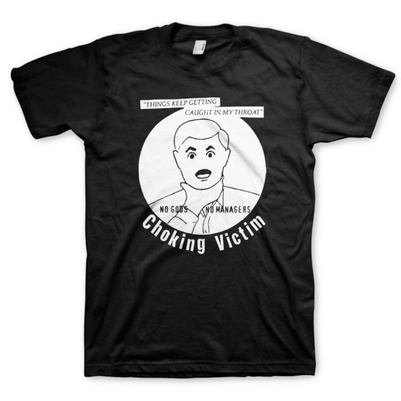 Choking Victim "Caught In My Throat" TShirt
