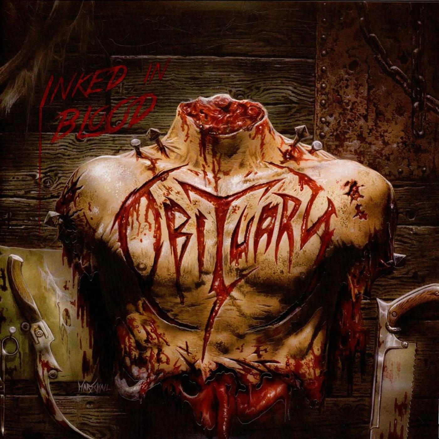 Obituary "Inked In Blood" CD