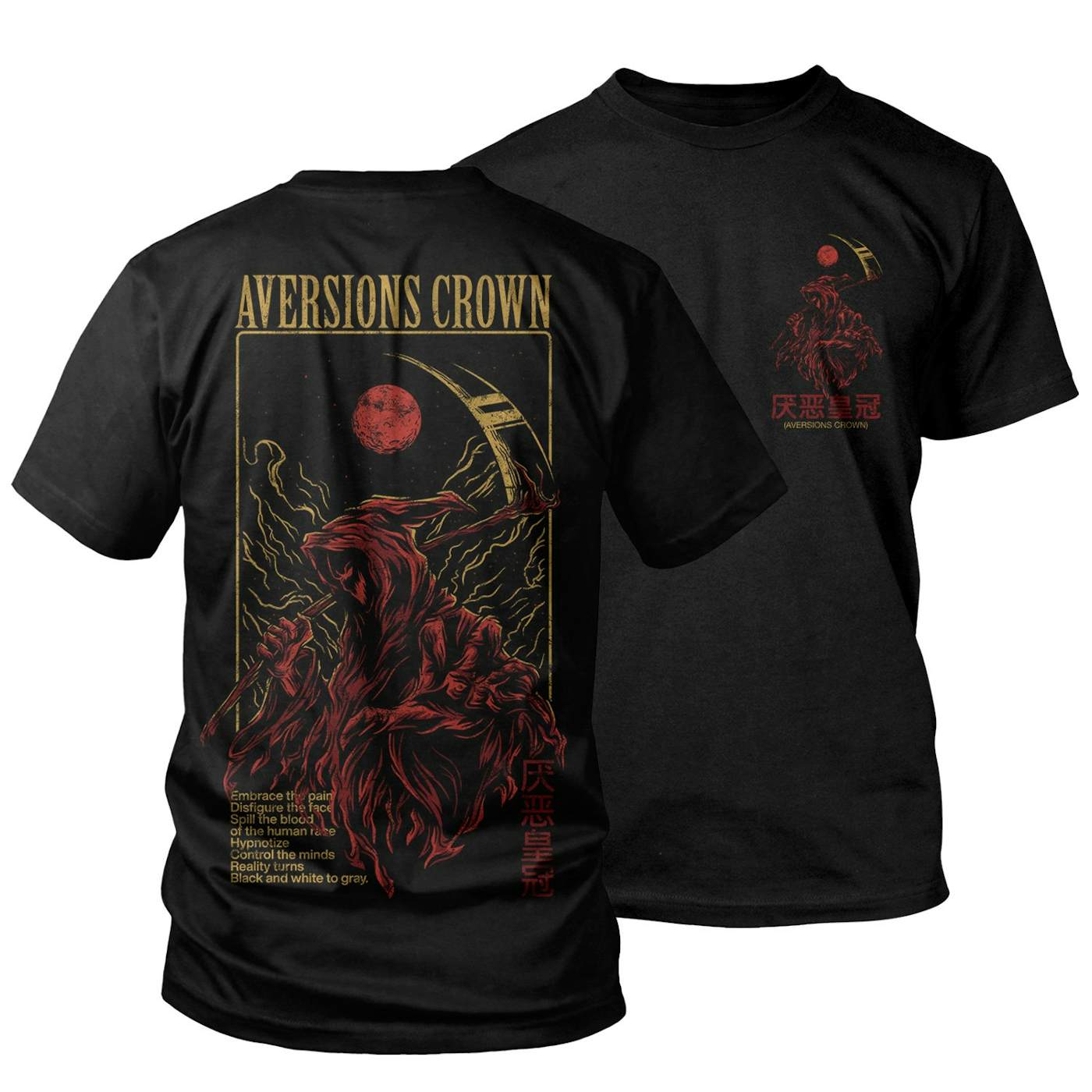 Aversions Crown "Red Reaper" T-Shirt