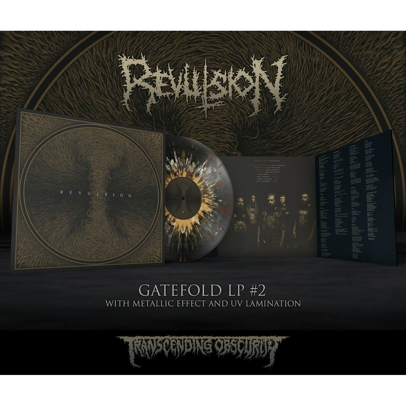 Revulsion "Self Titled Gatefold LP" Limited Edition 12" (Vinyl)