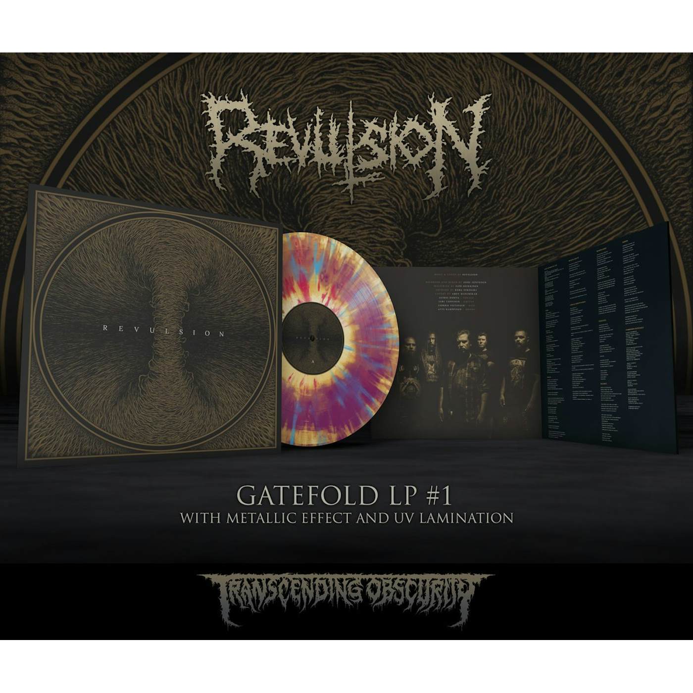 Revulsion "Self Titled Gatefold LP" Limited Edition 12" (Vinyl)