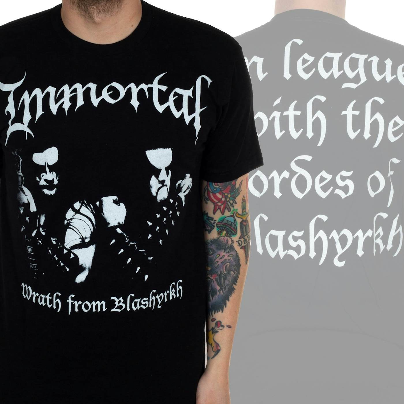 bruser Tilslutte Skelne Immortal "Wrath Of Blashyrkh" T-Shirt