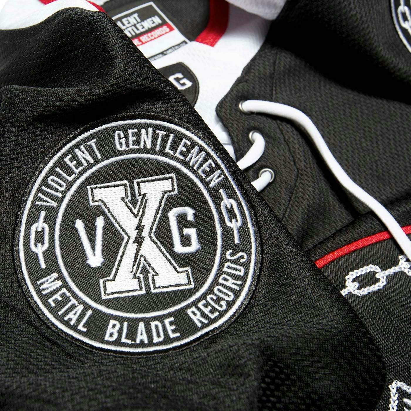 Metal Blade Records Axe Logo Hockey Jersey Hockey Jerseys