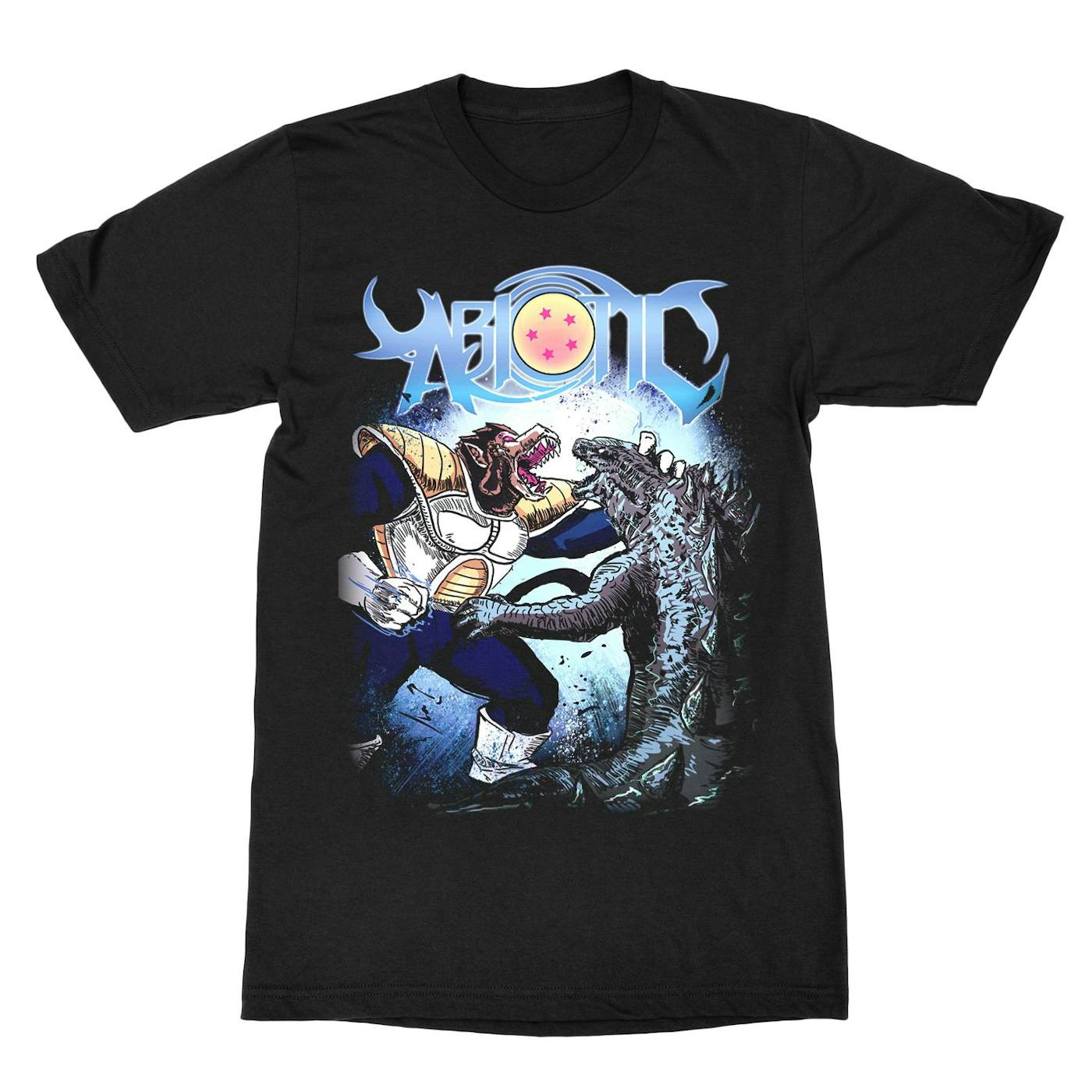 Abiotic "DBZ vs Gojira" T-Shirt