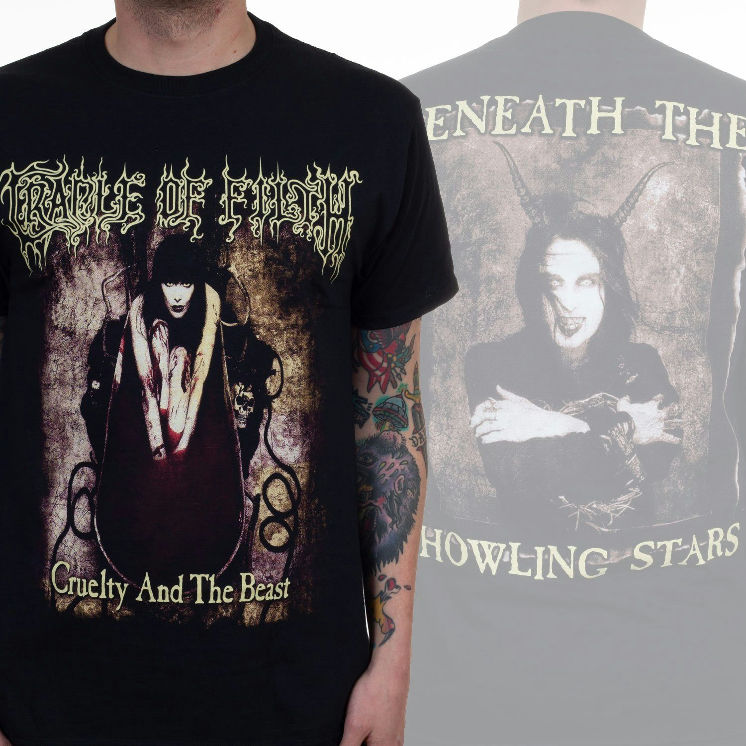 Cradle Of Filth Shirts, Cradle Of Filth Merch, Cradle Of Filth