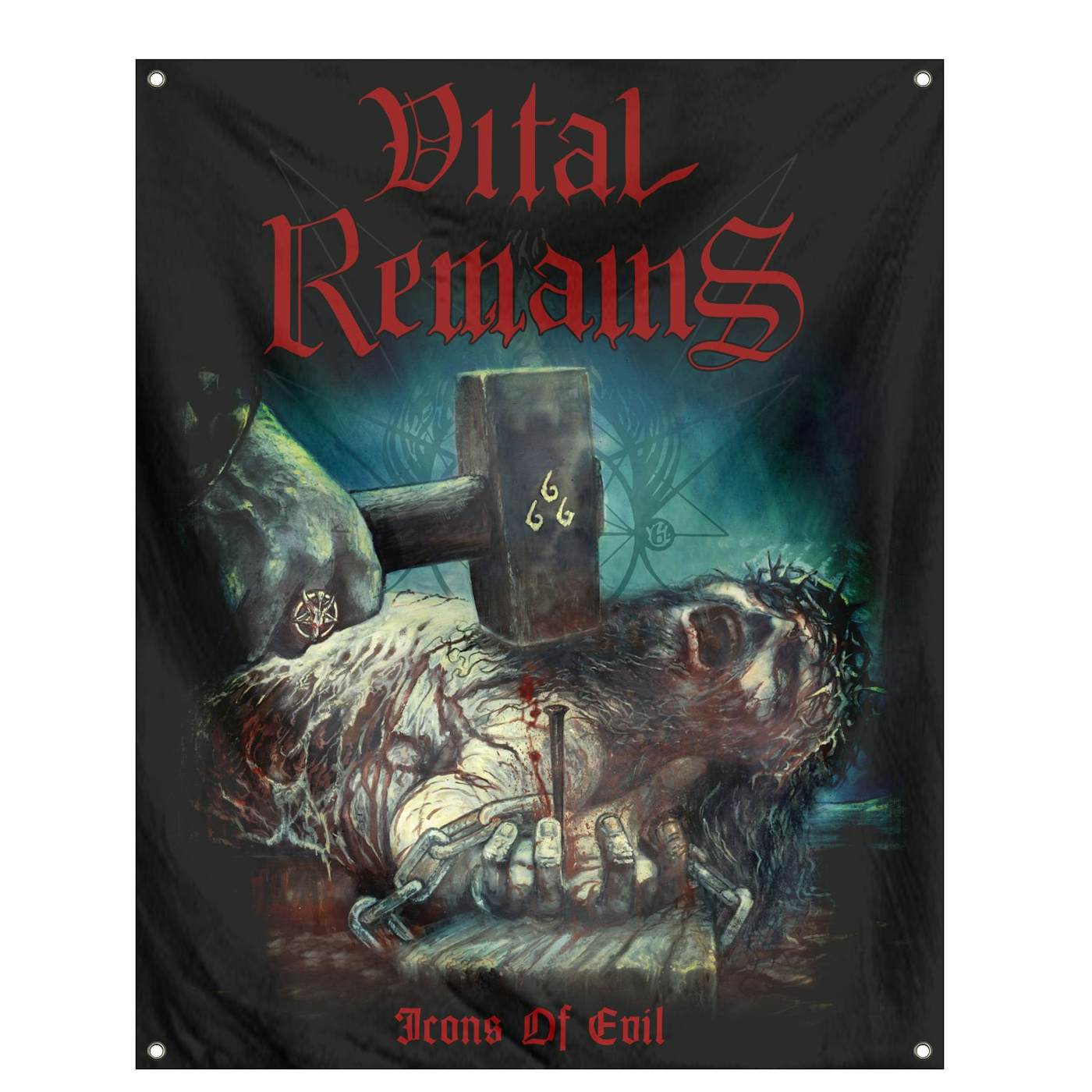 Vital Remains "Icons Of Evil" Flag