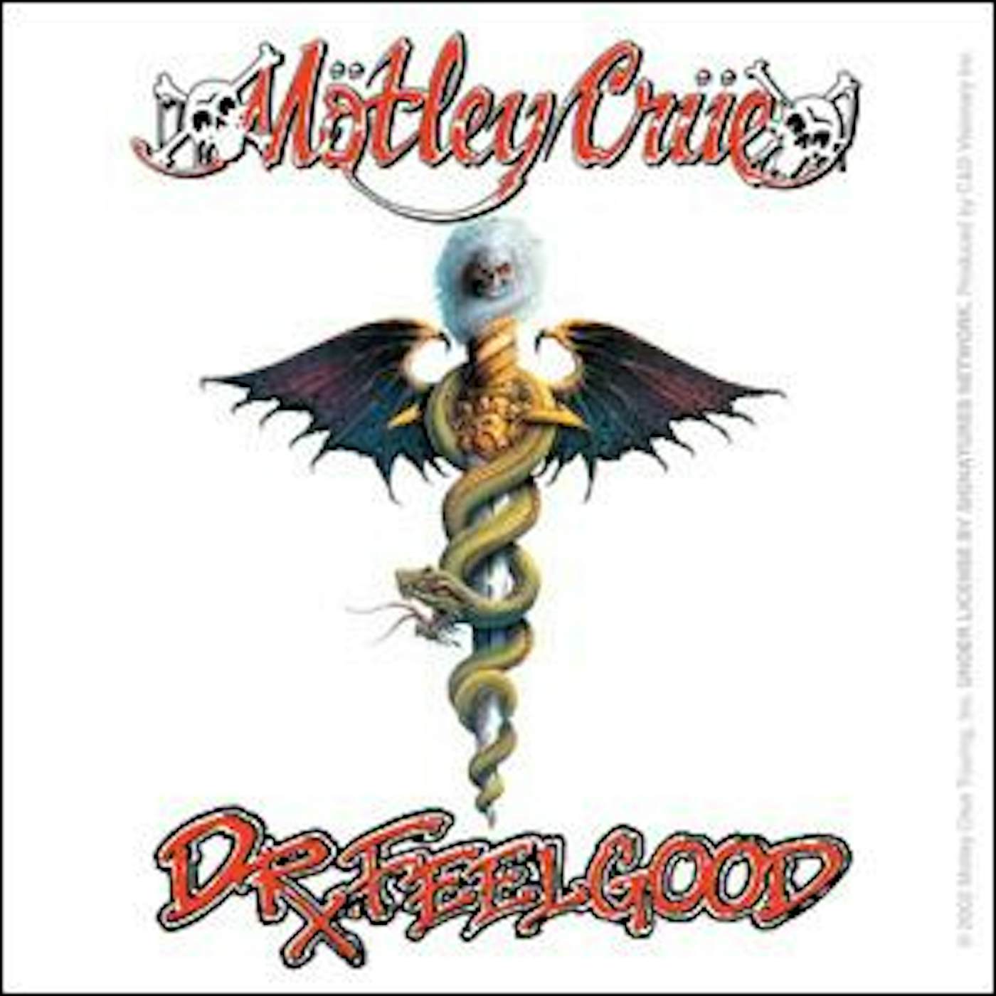 Mötley Crüe "Dr. Feelgood" Stickers & Decals