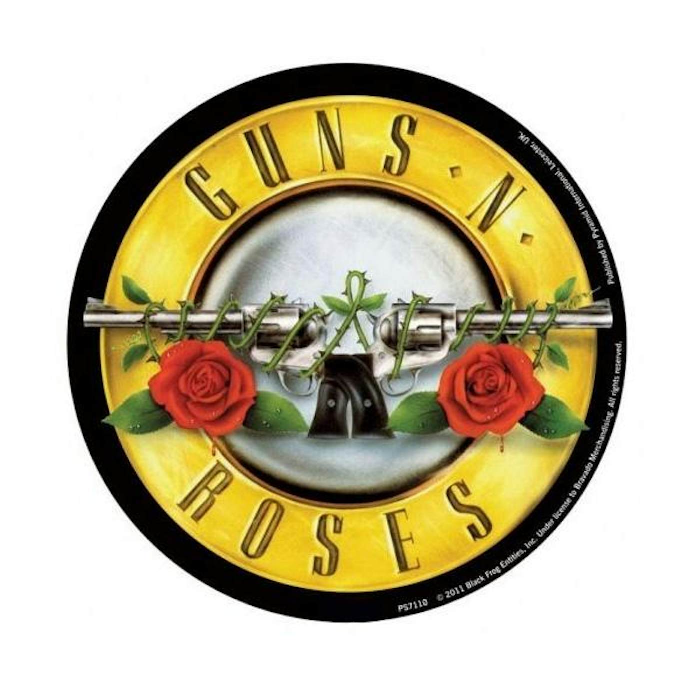 Guns N' Roses "Bullet Logo" Stickers & Decals
