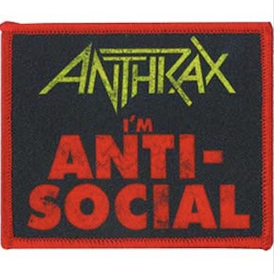 Anthrax "Anti-social" Patch