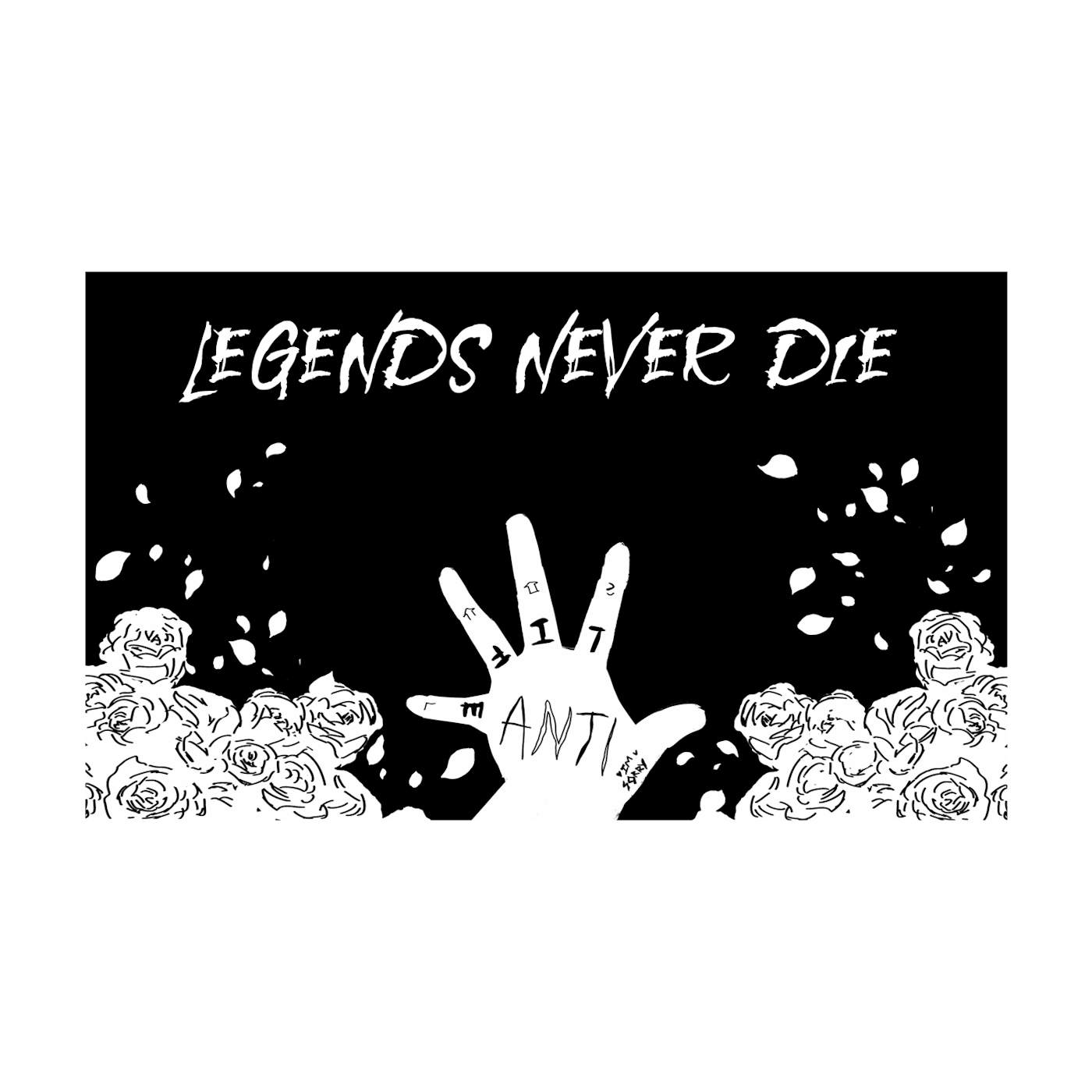 Juice Wrld Legends Never Die Album Hoodie Black