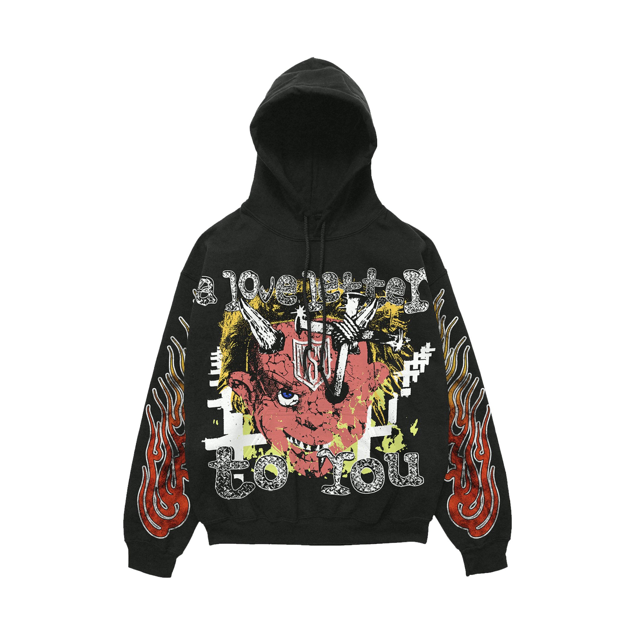 Trippie Redd TRIPP BABY HOODIE BLACK