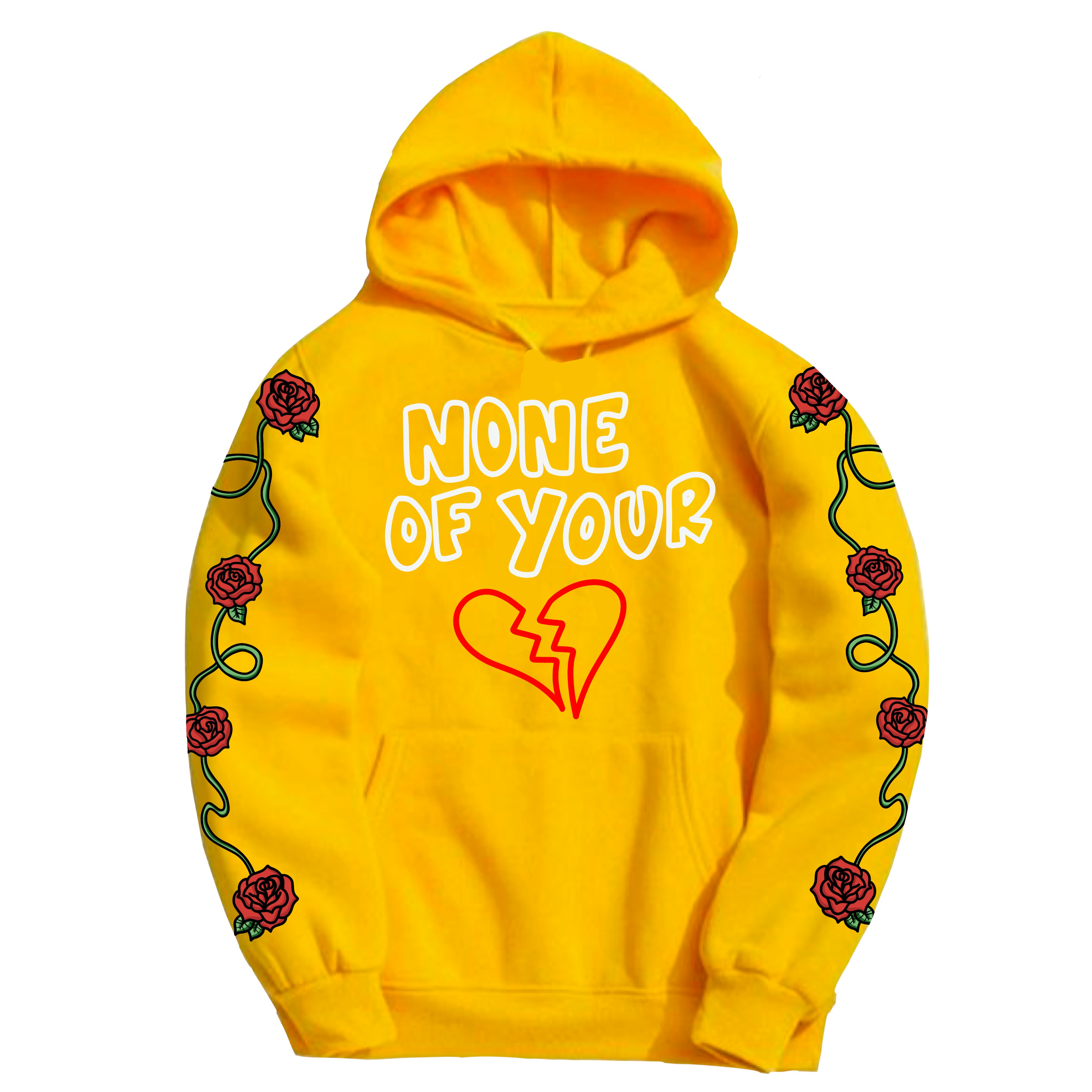 lil durk hoodie yellow