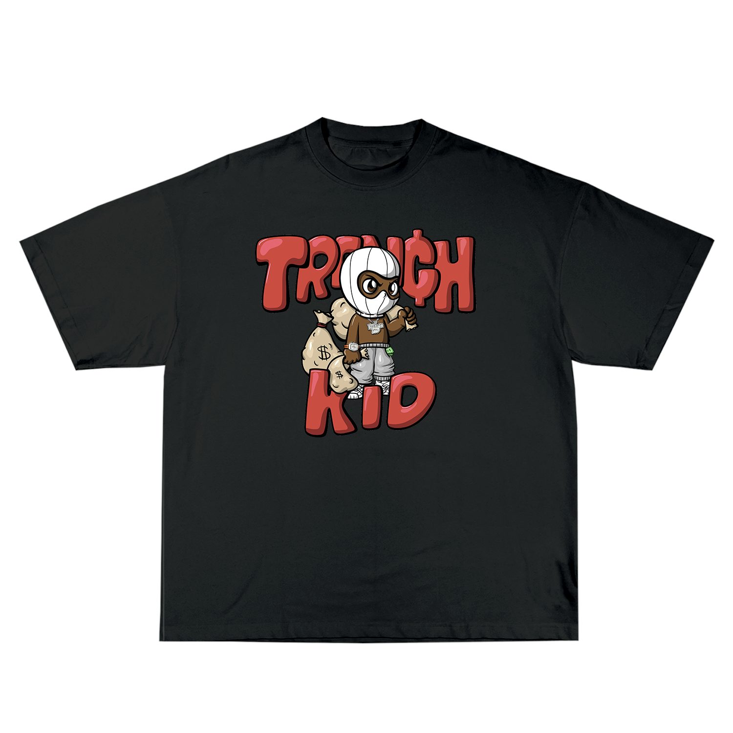 Lil Tjay Trench Kid Tee Black