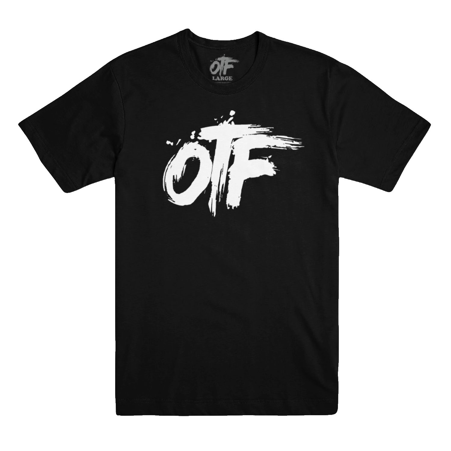 Lil Durk OTF Logo Tee in Black