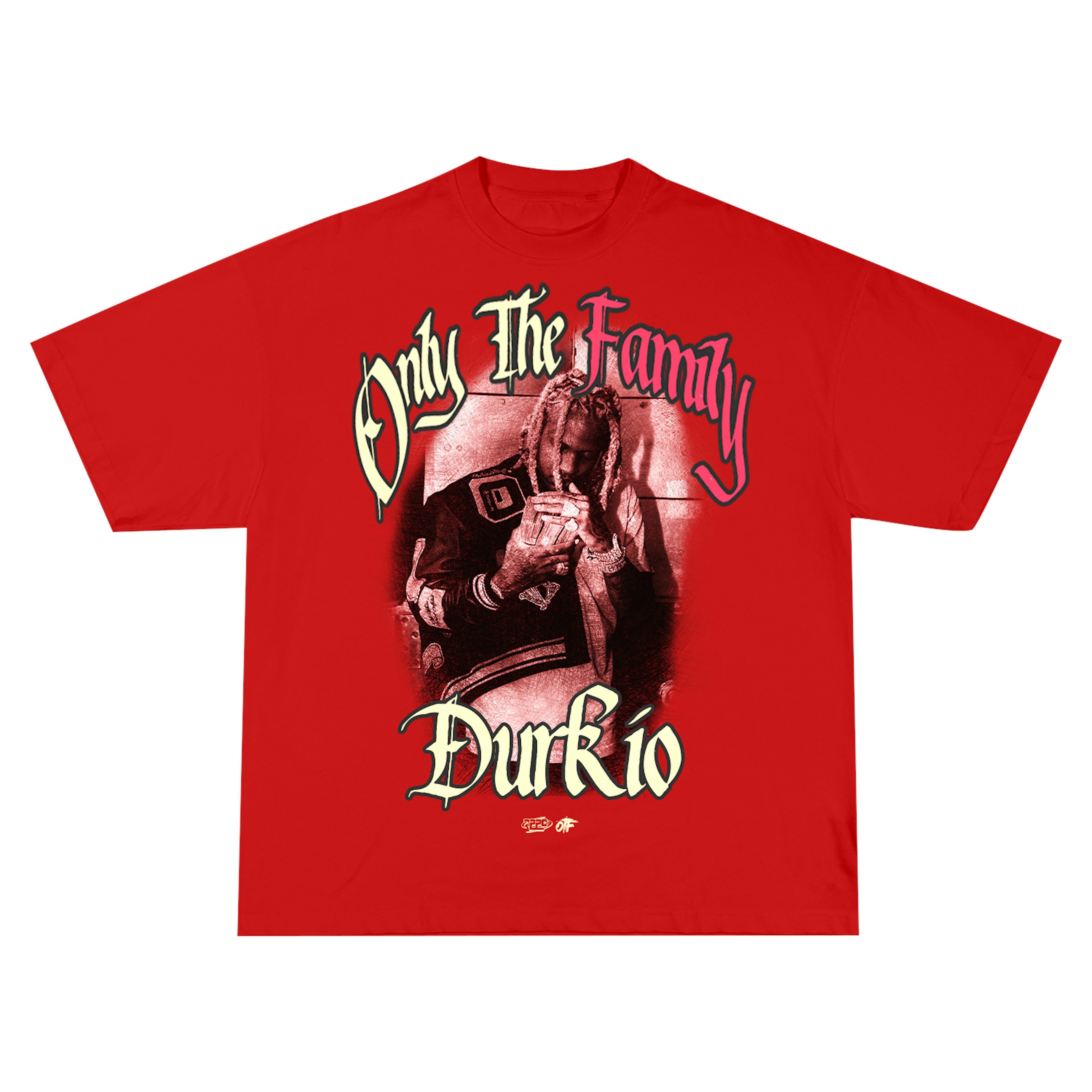 Lil Durk Vintage Tour Tee Red