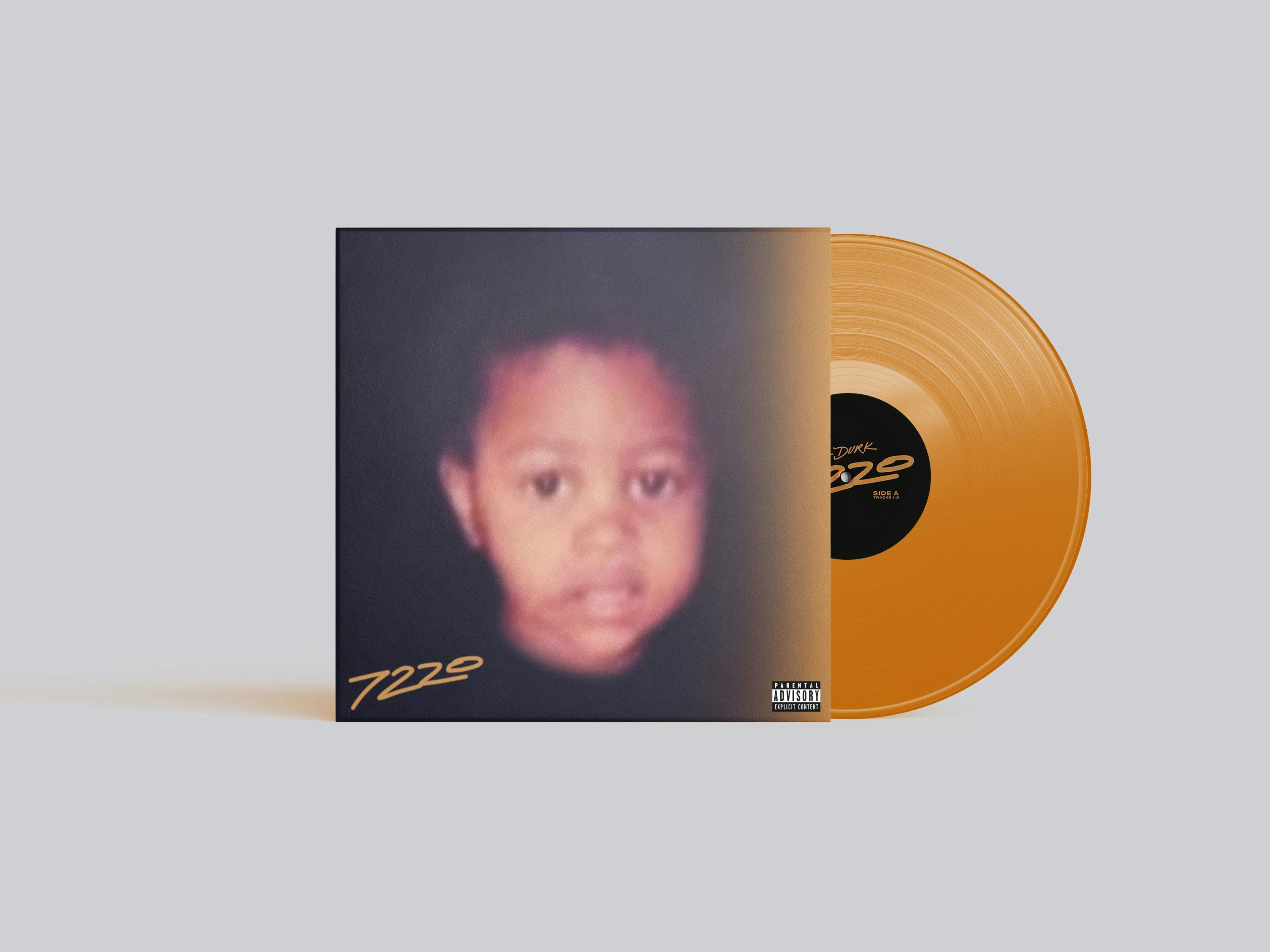 Lil Durk 7220 SIGNED EXCLUSIVE ORANGE DOUBLE VINYL